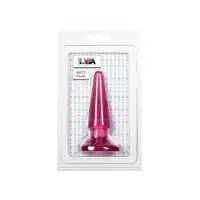 Фото TOYFA Basic Анальная втулка TOYFA Basic, PVC, розовый, 9,5 см