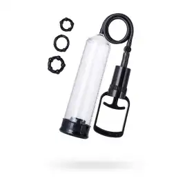 Помпа для пениса A-Toys by TOYFA Onyx, PVC, прозрачный, 23,5 см