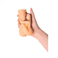 Изображение Juicy Pussy by TOYFA Мастурбатор реалистичный Juicy Pussy by TOYFA Fresh Pearl, вагина, TPR, телесный, 13 см