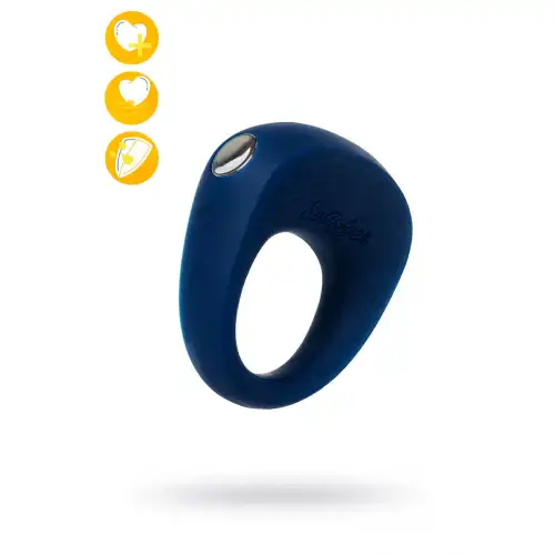 Фото NINGHAI COUNTY JIMEITE ELECTRONICS CO., LTD, адрес: №18, 8th Jinshan road, Ningbo, Китай Эрекционное кольцо на пенис Satisfyer Rings, силикон, синий 5,5 см.