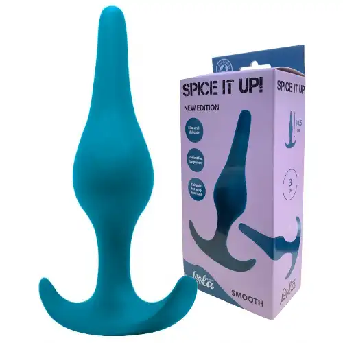 Фото Lola Toys, Россия Анальный стимулятор Smooth аквамарин
