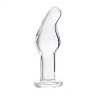 Фото Sexus Glass Анальная втулка Sexus Glass, стекло, прозрачная, 14,5 см, Ø 4 см