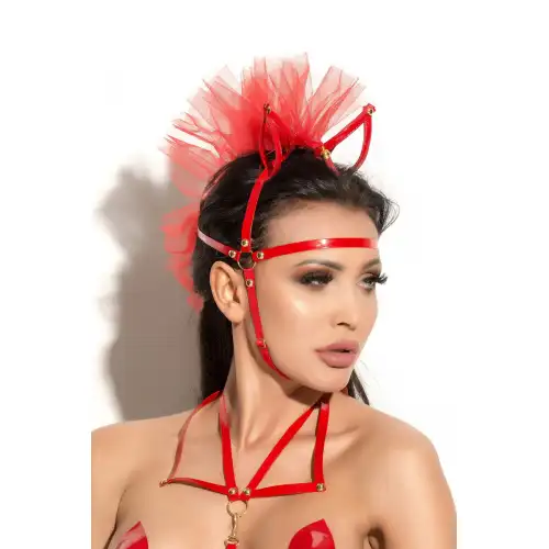 Фото Me Seduce, Польша Маска с ушками Me Seduce Queen of hearts Allure, красная, OS