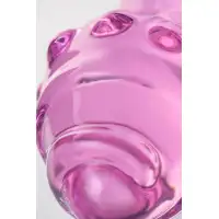 Изображение Sexus Glass Двусторонний фаллоимитатор Sexus Glass, стекло, розовый, 17 см