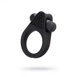 Виброкольцо на пенис A-Toys by TOYFA Brid, силикон, черный, 6,3, Ø 3,1 см