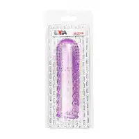 Фото TOYFA Basic Насадка на пенис рельефная TOYFA Basic, TPE, фиолетовый, 13,5 см