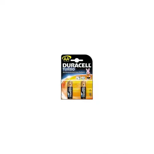 Изображение  Батарейки типа АА Duracell LR6 Turbo 2 шт