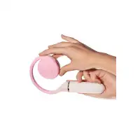 Вибратор с вакуумным стимулятором OTOUCH Lollipop Dual Stimulation, силикон, бело-розовый, 20 см — купить в Минске Фото Вибратор с вакуумным стимулятором OTOUCH Lollipop Dual Stimulation, силикон, бело-розовый, 20 см