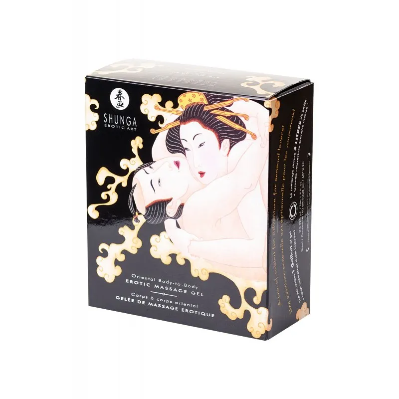 Фото Shunga, Канада Массажный гель Shunga «Манго дыня» серии «Контактный восточный массаж» 2х225 мл.