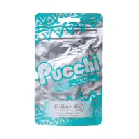 MensMax Мастурбатор нереалистичный MensMax Pucchi Candy, TPE, белый, 6,5 см