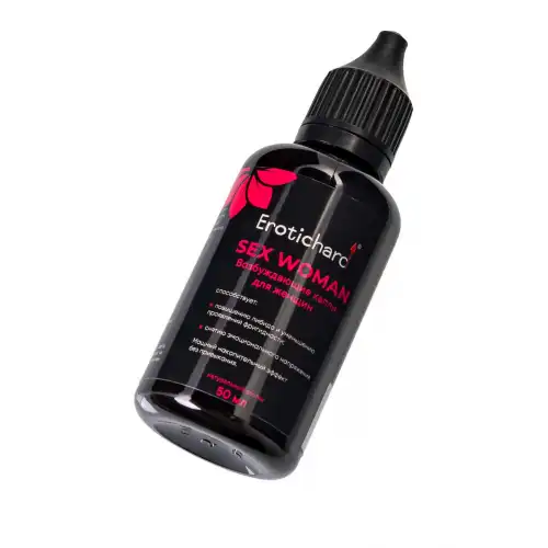 Фото Erotic Hard Капли для женщин Erotichard SEX WOMEN, 50 мл