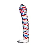Изображение Sexus Glass Нереалистичный фаллоимитатор Sexus Glass, стекло, прозрачный, 16,5 см