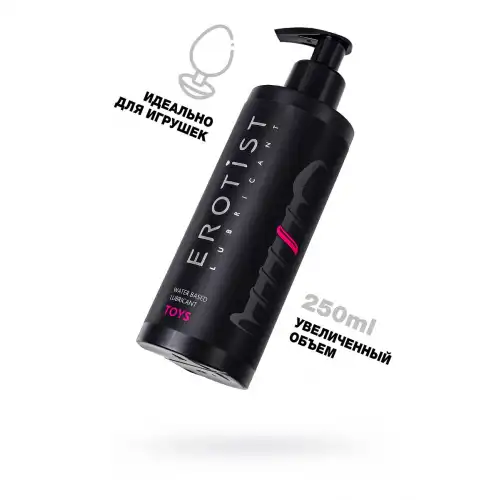 Фото Erotist Lubricant Лубрикант Erotist на водной основе TOYS, для игрушек, 250 мл