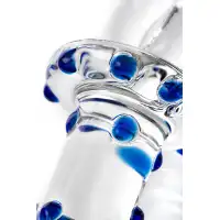 Изображение Sexus Glass Анальная втулка Sexus Glass, стекло, прозрачная, 14 см, Ø 3,5 см