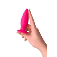 POPO Pleasure by TOYFA Анальная втулка TOYFA POPO Pleasure, силикон, розовая, 10 см