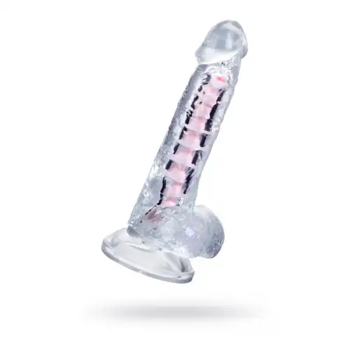Изображение A-toys by TOYFA Гибкий фаллоимитатор A-Toys by TOYFA Paret, TPE, прозрачный, 18 см