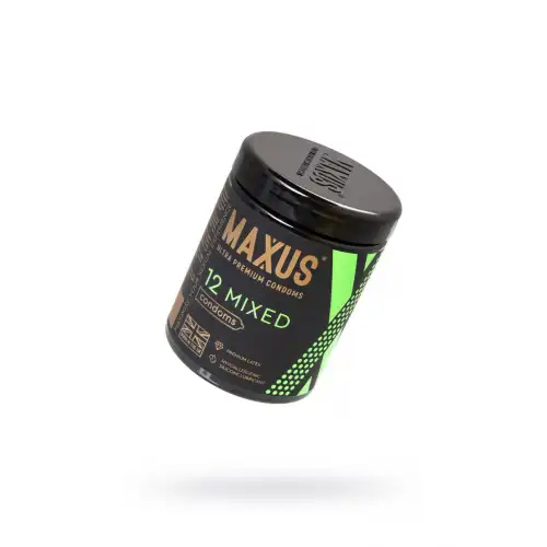 Фото Maxus Презервативы Maxus Mixed, набор, латекс, 12 шт.