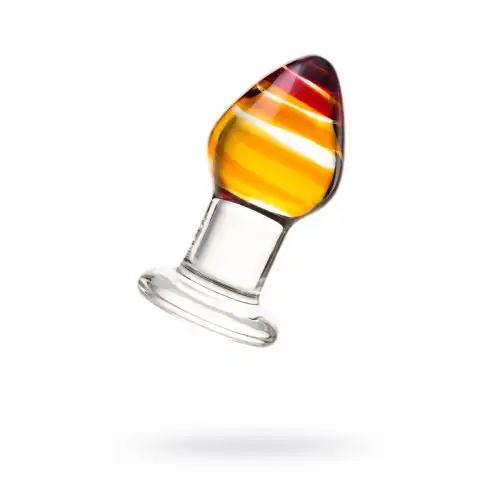 Изображение Sexus Glass Анальная втулка Sexus Glass, стекло, прозрачная, 9 см, Ø 4 см