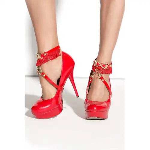 Фото Me Seduce, Польша Украшение на щиколотки Me Seduce Queen of hearts Arabesque, красное, OS