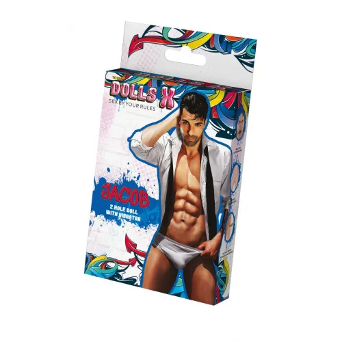 Фото Dolls-X by TOYFA Кукла надувная Dolls-X by TOYFA Jacob, мужчина, телесный, 160 см