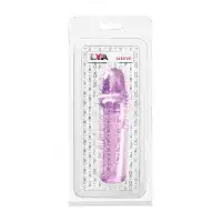Фото TOYFA Basic Насадка на пенис с ворсинками TOYFA Basic, TPE, фиолетовый, 13,5 см