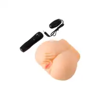 Фото Juicy Pussy by TOYFA Мастурбатор реалистичный Juicy Pussy by TOYFA Chantal с вибрацией, вагина и анус, TPR, телесный
