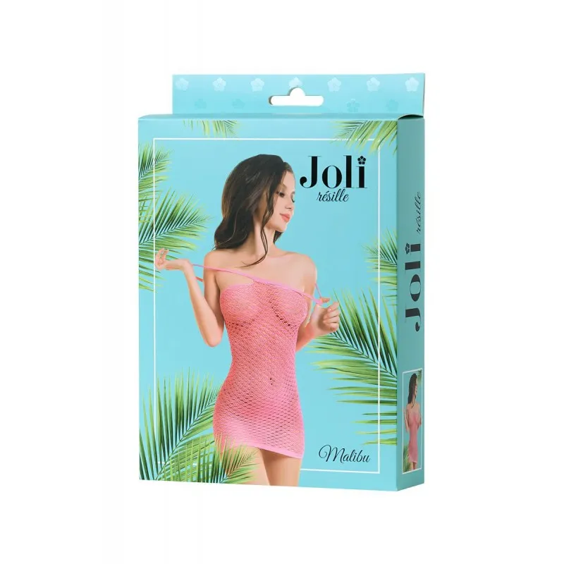Фото Joli Платье-сетка Joli Malibu, розовый, L/XL