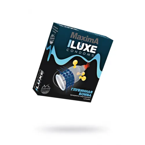 Изображение Luxe Презервативы Luxe Maxima Глубинная бомба №1 , 18 см