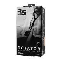 Изображение RealStick Elite by TOYFA Ротатор с пультом ДУ RealStick Elite REMOTE Shane, TPR, телесный, 10 режимов ротации, 22 см