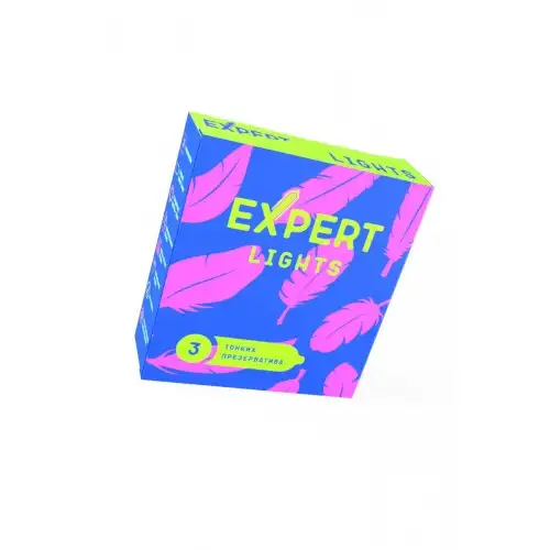 Фото  Презервативы EXPERT Lights, ультратонкие, 3 шт
