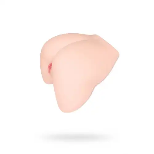 Фото  Мастурбатор реалистичный KOKOS ADEL 001 REAL HIPS с вибрацией и ротацией, TPR, телесный, 24 см