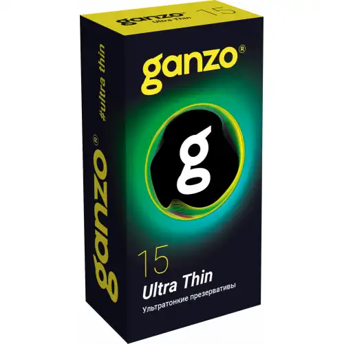 GANZO Презервативы Ganzo №15 Ultra Thin ультратонкие