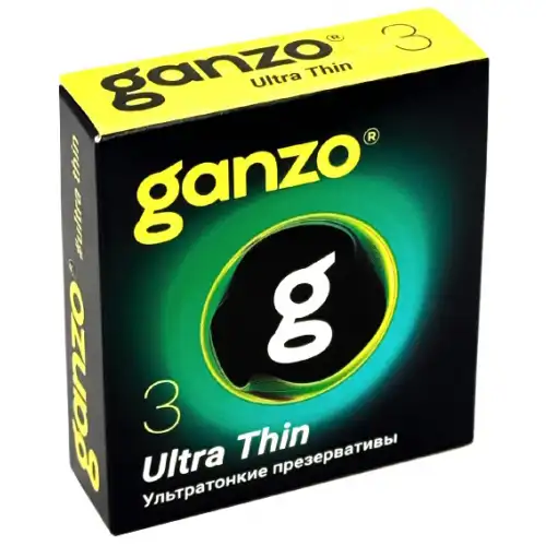GANZO Презервативы Ganzo №3 Ultra Thin ультратонкие