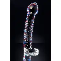 Изображение Sexus Glass Нереалистичный фаллоимитатор Sexus Glass, стекло, прозрачный, 16,5 см