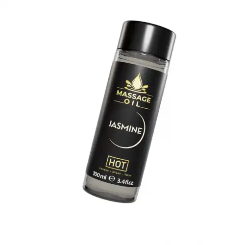 Фото  Массажное масло HOT Massage Oil JASMINE , с ароматом жасмина,100 мл