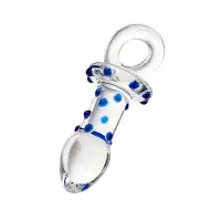 Изображение Sexus Glass Анальная втулка Sexus Glass, стекло, прозрачная, 14 см, Ø 3,5 см
