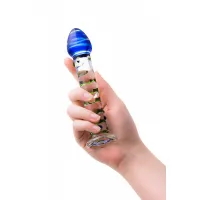 Изображение Sexus Glass Нереалистичный фаллоимитатор Sexus Glass, стекло, прозрачный, 18 см