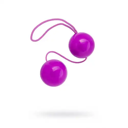 Изображение TOYFA Basic Вагинальные шарики TOYFA Basic, ABS пластик, фиолетовый, 20,5 см Ø 3,5 см