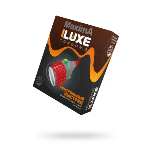 Изображение Luxe Презервативы Luxe Maxima Контрольный выстрел №1, 18 см
