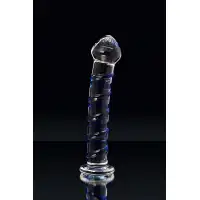 Фото Sexus Glass Нереалистичный фаллоимитатор Sexus Glass, стекло, прозрачный, 17 см