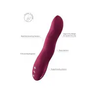 Fun Factory, Германия Пульсатор Fun Factory Stronic Wave бордовый