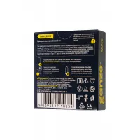 Фото GANZO Презервативы Ganzo, juice, латекс, аромат, 18 см, 5,2 см, 3 шт.