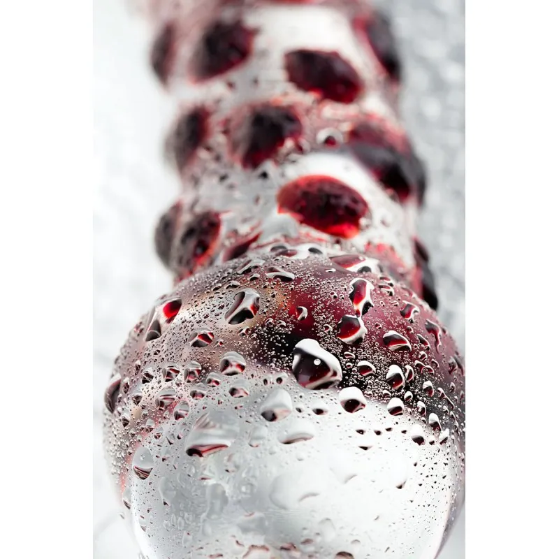 Фото Sexus Glass Двусторонний фаллоимитатор Sexus Glass, стекло, прозрачный, 21 см