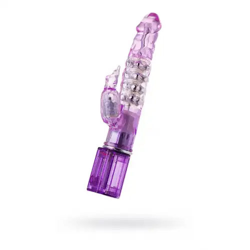 A-toys by TOYFA Вибратор с клиторальным стимулятором A-Toys by TOYFA High-Tech fantasy, TPE, фиолетовый, 26,5 см — купить в Минске Фото A-toys by TOYFA Вибратор с клиторальным стимулятором A-Toys by TOYFA High-Tech fantasy, TPE, фиолетовый, 26,5 см
