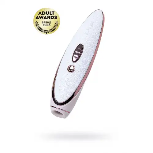 Фото Satisfyer, Германия Вакуум-волновой бесконтактный стимулятор клитора Satisfyer Pret-a-porter, силикон, белый, 19 см.