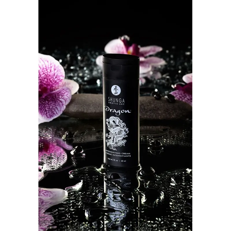 Фото Shunga toys, Канада Интимный крем-лубрикант для мужчин Shunga «Дракон» (Dragon), эффект «ледяного огня», 60 мл