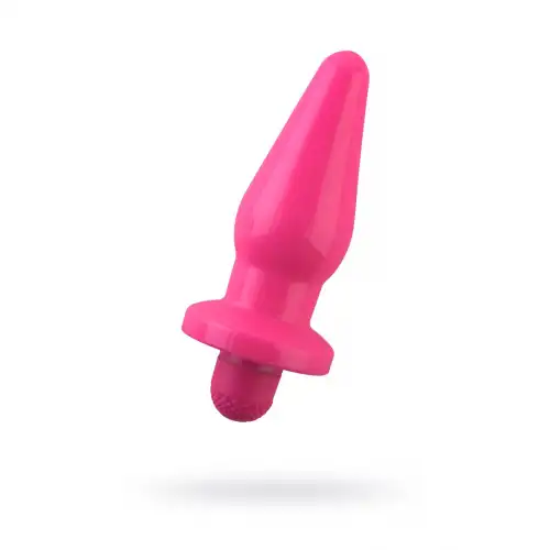 Фото  Анальная втулка TOYFA POPO Pleasure, TPR, розовая, 13,6 см