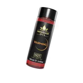 Массажное масло HOT Massage Oil WARMING, с согревающим эфектом,100 мл