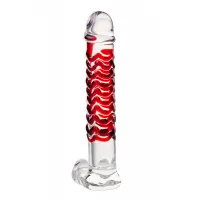 Изображение Sexus Glass Нереалистичный фаллоимитатор Sexus Glass, стекло, прозрачный, 16 см