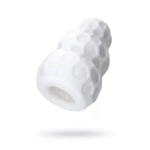Изображение A-toys by TOYFA Мастурбатор A-Toys by TOYFA Flaff, TPE, белый, 8см, Ø 2,9 см